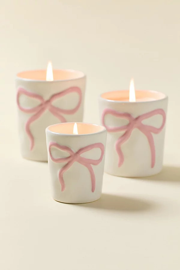 Bow Scented Candle | Urban Outfitters (US and RoW)