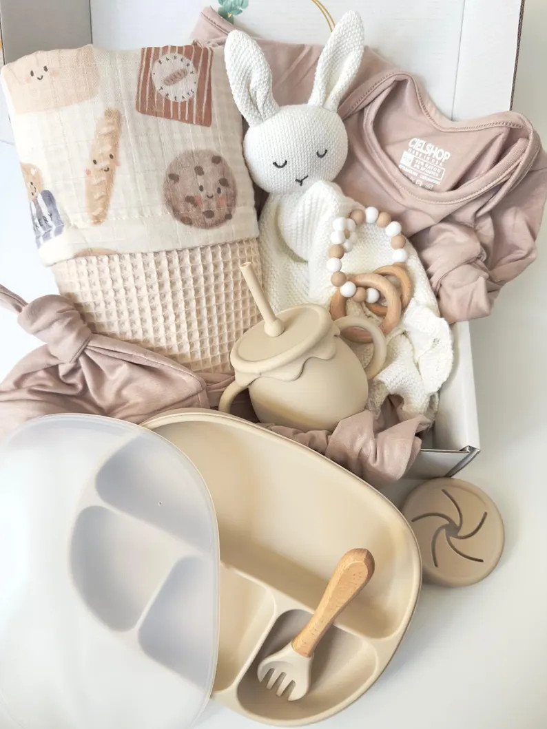 New Baby Gift Set | Baby Boy Gift | Baby Girl Gift | Newborn Gift Box | Baby Gift | Baby Shower G... | Etsy (Global)