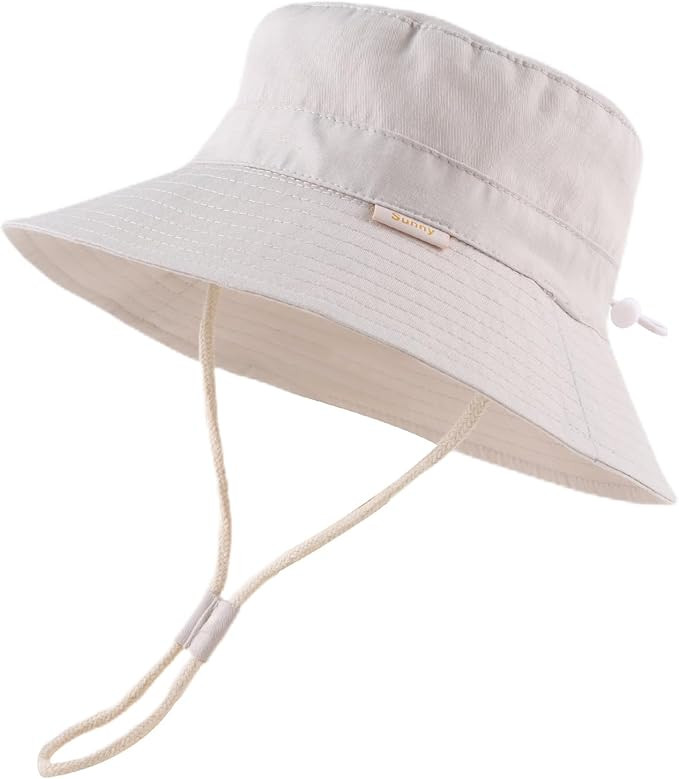 Bamery Baby Toddler Girls Bucket Hat Newborn Sun Hats for Boys Classic Infant Summer UV Protectio... | Amazon (US)