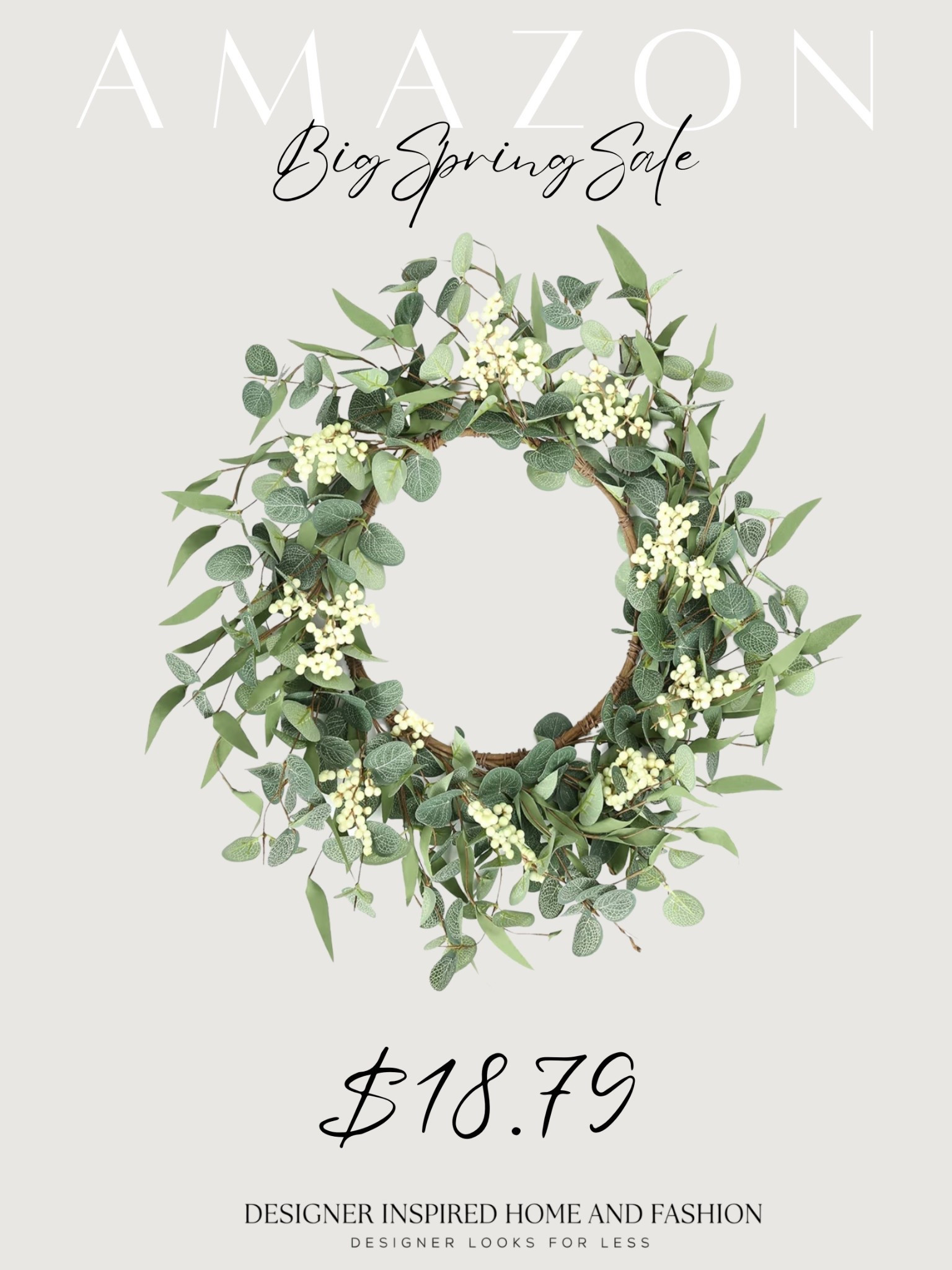 Amazon Big Spring sale wreath deal! 

#LTKHome #LTKSeasonal #LTKSaleAlert