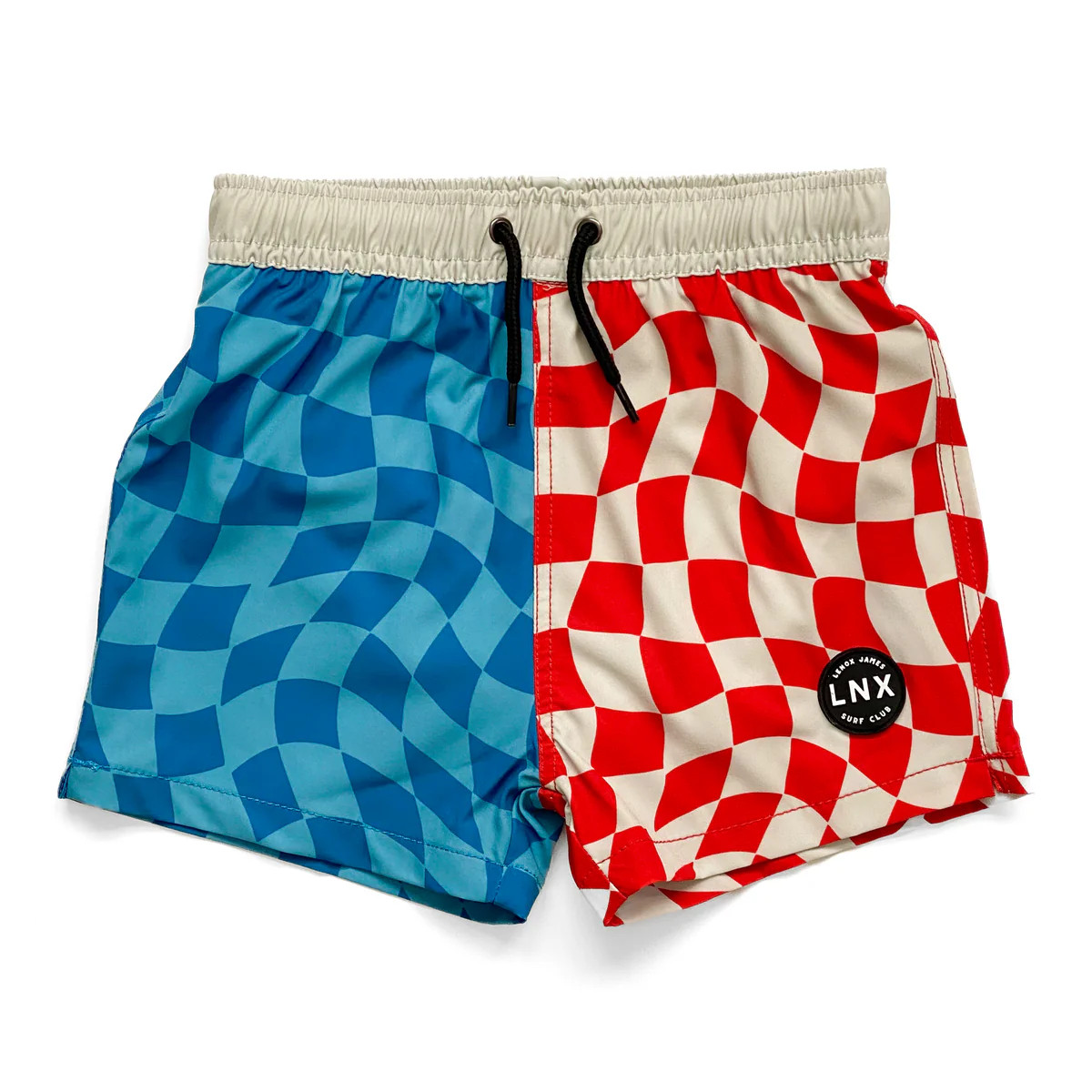 SWIM TRUNK - RWB CHECKS | LENOX JAMES