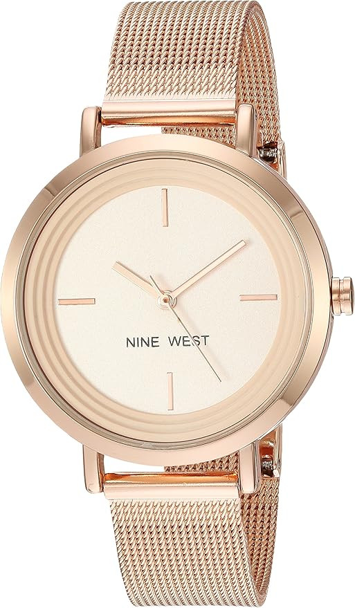 Nine West Women's Mesh Bracelet Watch | Amazon (US)