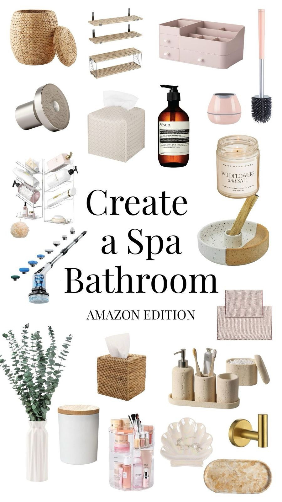 Must haves for an at home spa bathroom 

#LTKGiftGuide 

#LTKHome