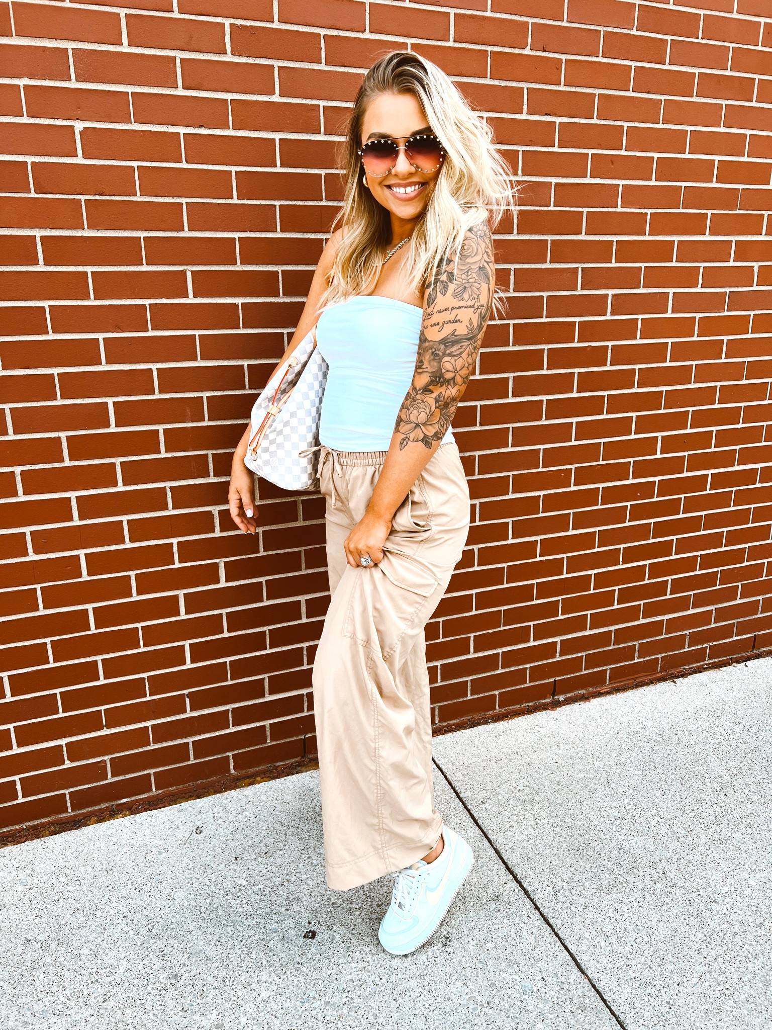 Air Force ones summer shoes mom fit 

#LTKunder50 #LTKstyletip #LTKfamily