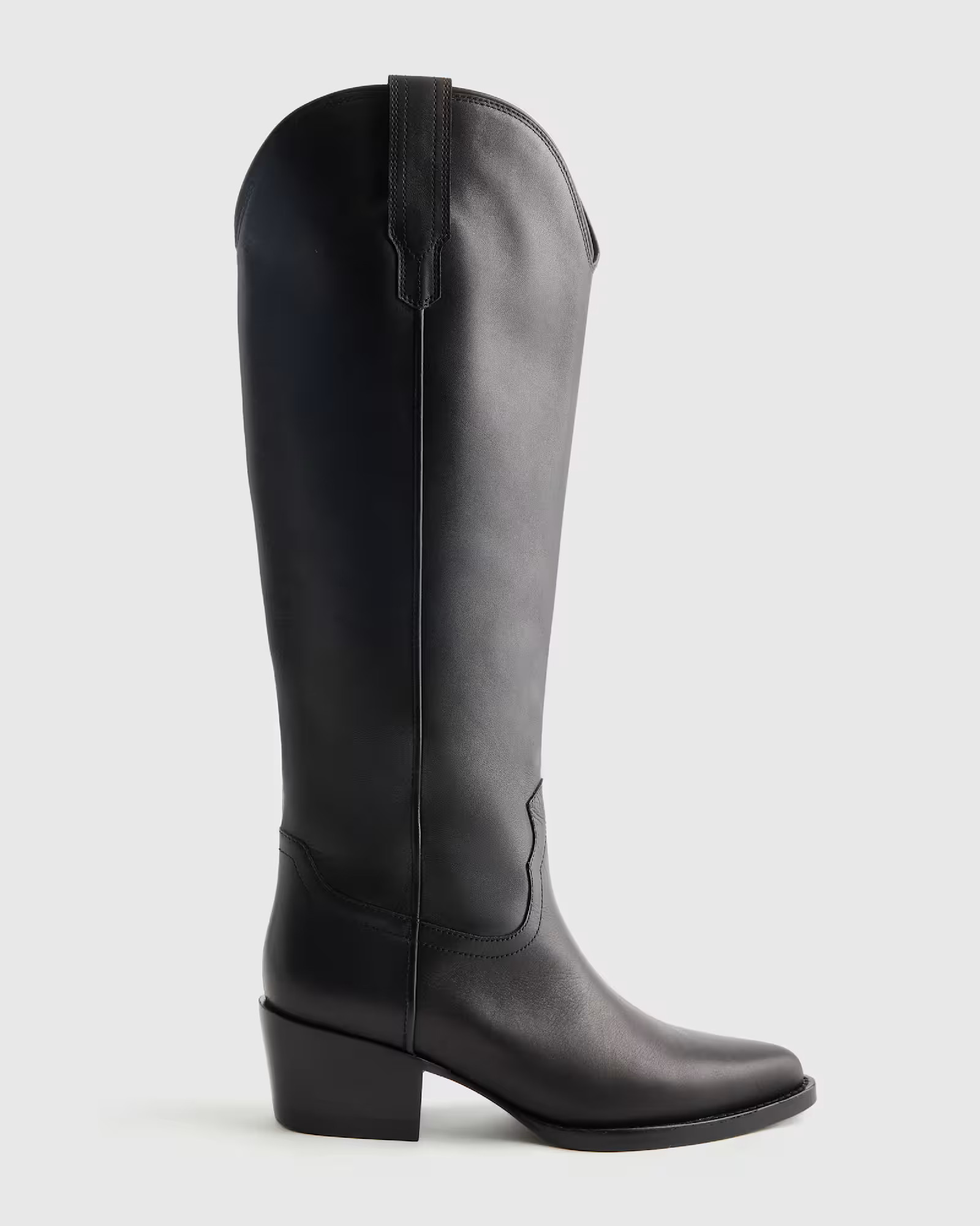 Italian Leather Tall Western Boots | Quince