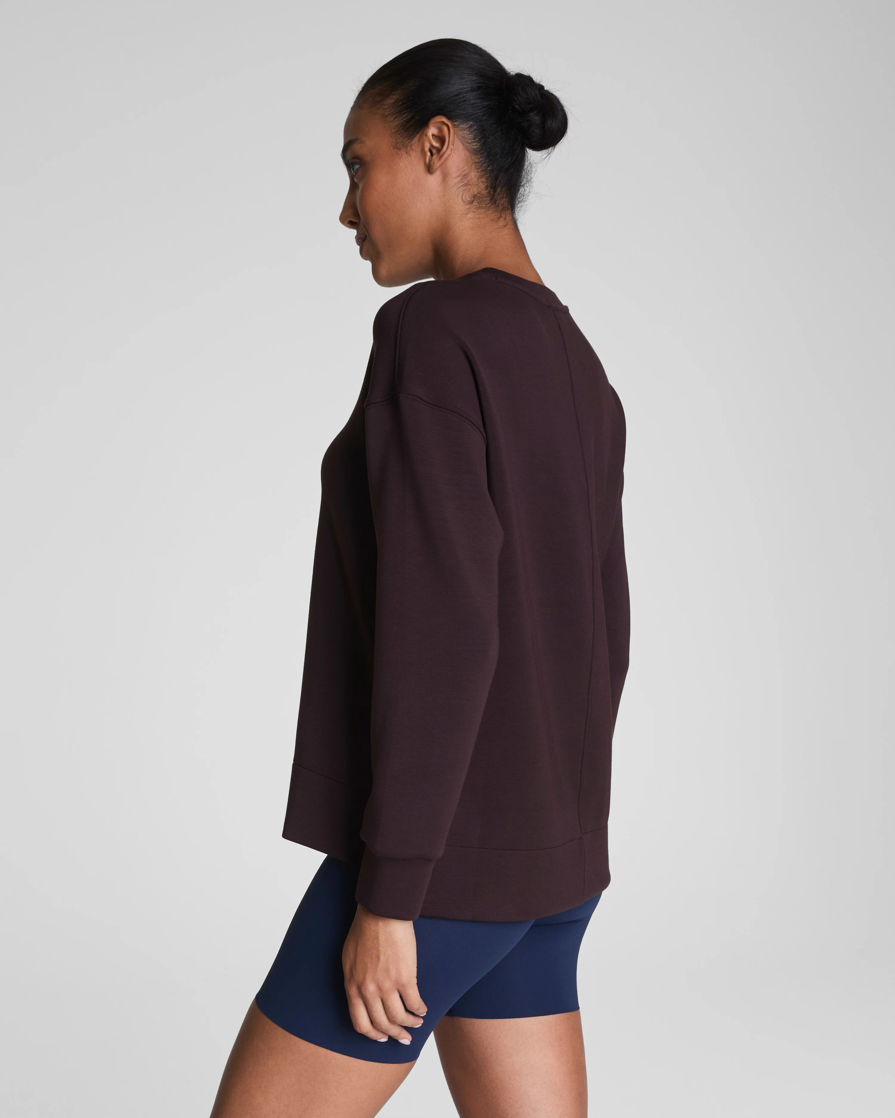 AirEssentials Crewneck Tunic with Booty Coverage | SPANX | Spanx
