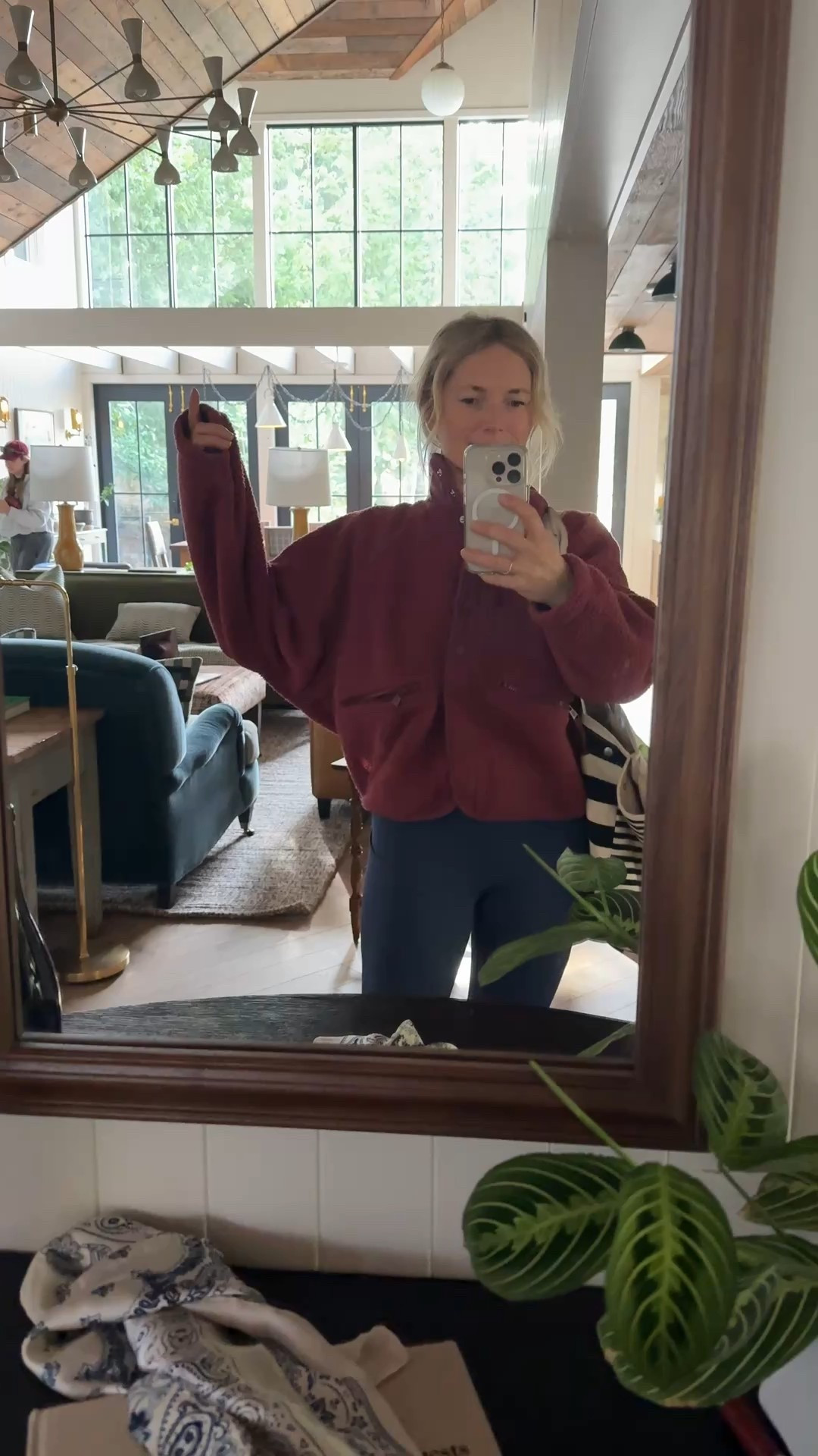 Super into this fleece - so easy to wear and comes in so many colors!