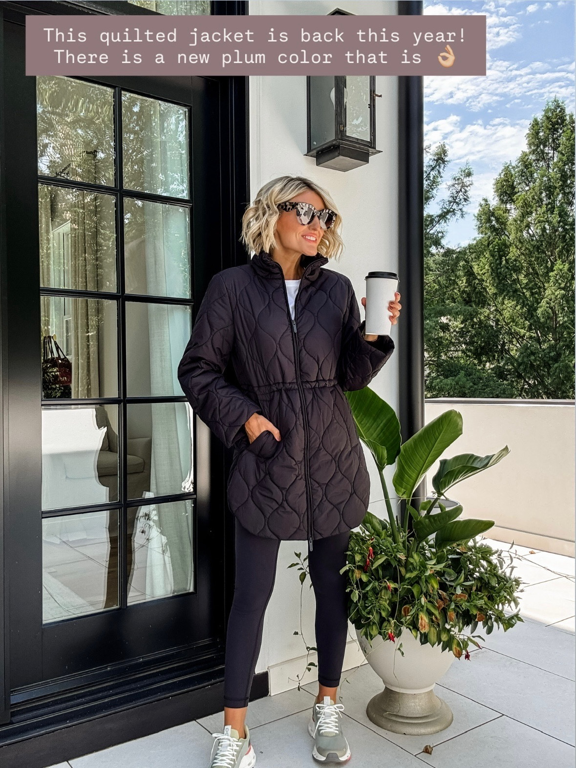 This quilted jacket from last year is back again this year! I have the plum color on my wishlist! Wearing XS!

Loverly Grey, nordstrom anniversary sale, NSale, quilted jacket, activewear, cinched coat, quilted coat 

 #LTKSeasonal #LTKSaleAlert
