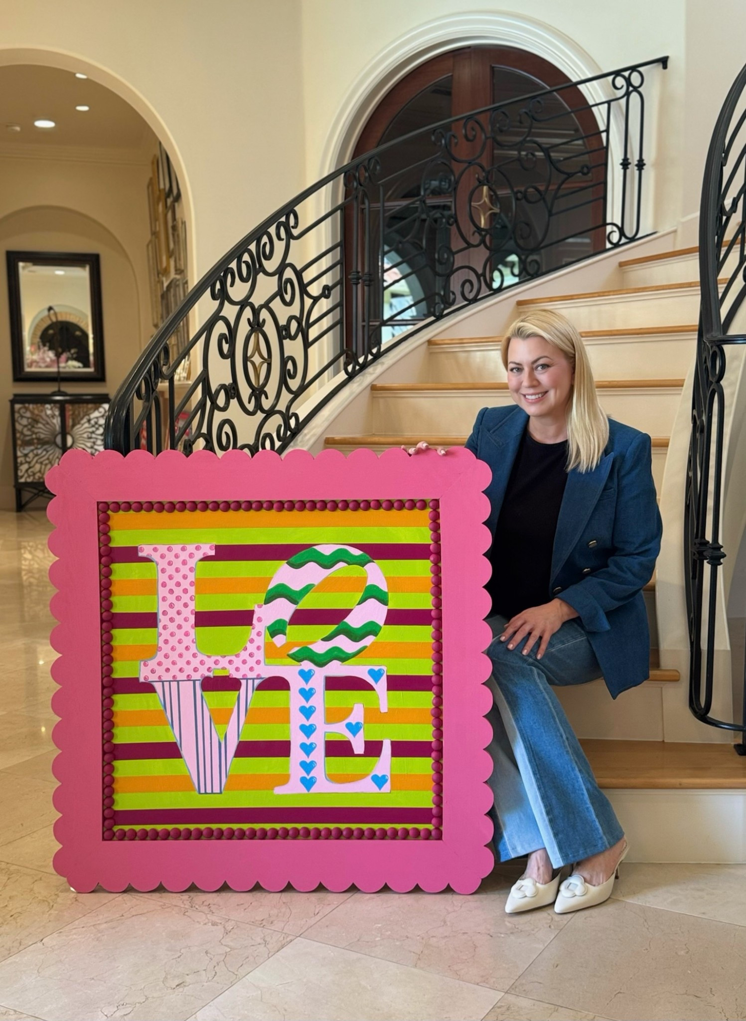 Who doesn’t LOVE a custom frame? Shop my look and art! 💛💚🩷
https://debbiepakzabanart.com

#LTKHome #LTKWorkwear #LTKStyleTip