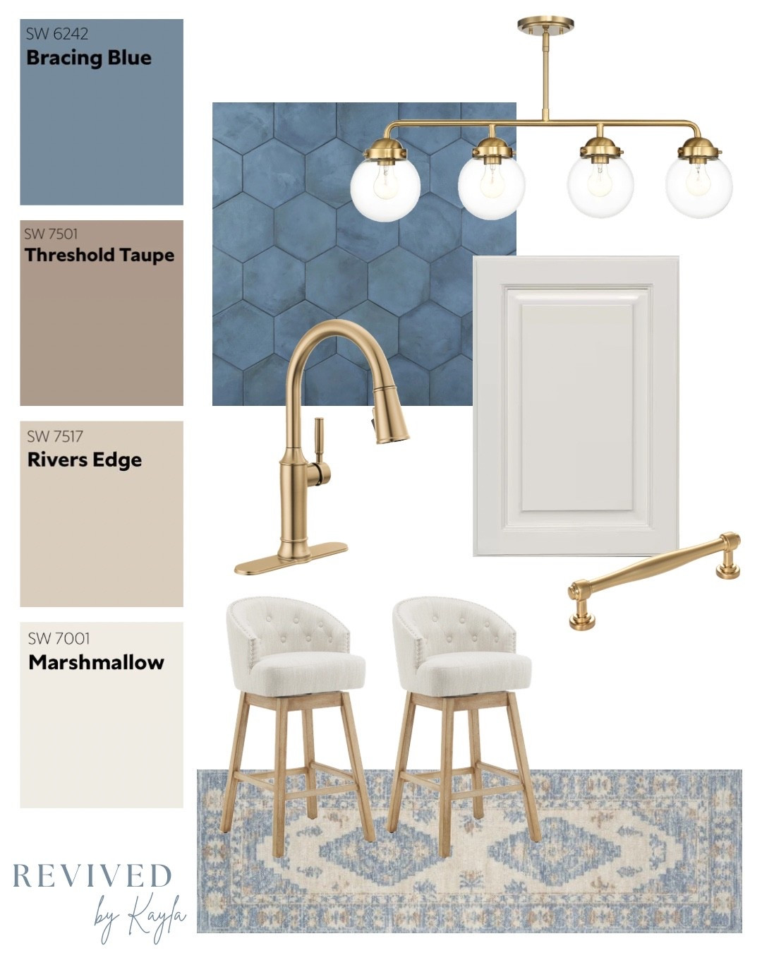 Blue and taupe kitchen design mood board from @Wayfair 💙✨ 

#kitchen #kitchendecor #kitchendesign #bluehome #bluedecor #kitcheninspo #kitchenmakeover #homedecor #homedesign #homeinspo #homemakeover #wayfair 

#LTKHome