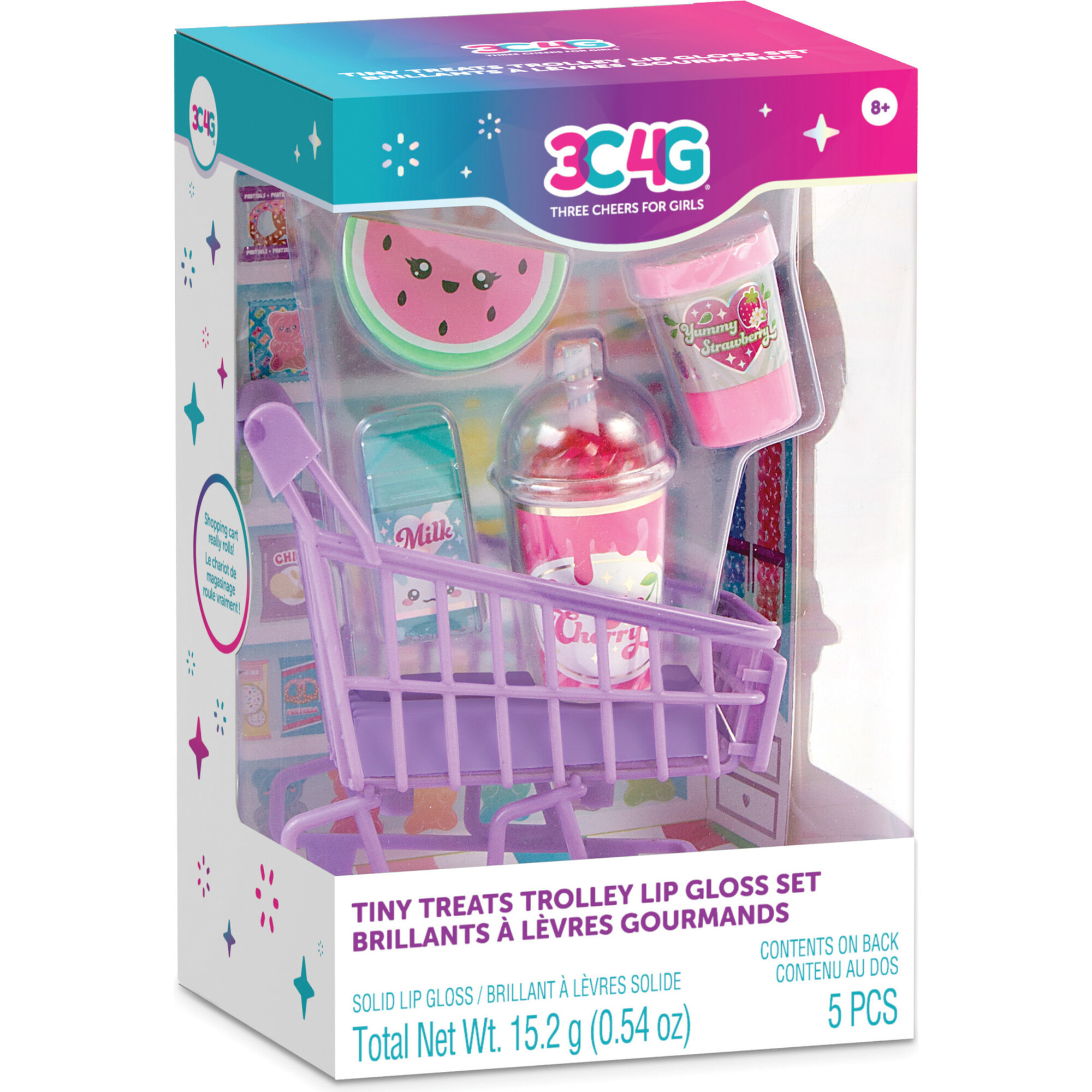 3C4G: Tiny Treats Trolley Lip Gloss Set | Maisonette