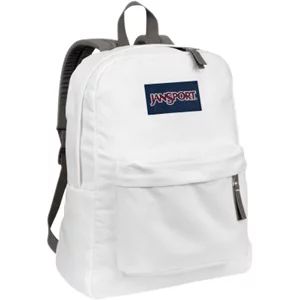 JanSport Classic SuperBreak Backpack, White - Walmart.com | Walmart (US)