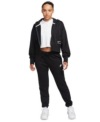 Women's Sportswear Club Fleece Mid-Rise Joggers | Macy's