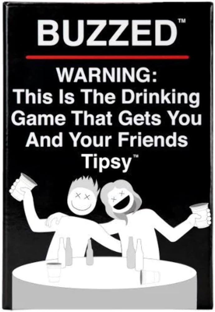Buzzed - The Summer Drinking Game That Will Get You & Your Friends Tipsy, BBQ Backyard Games for ... | Amazon (US)