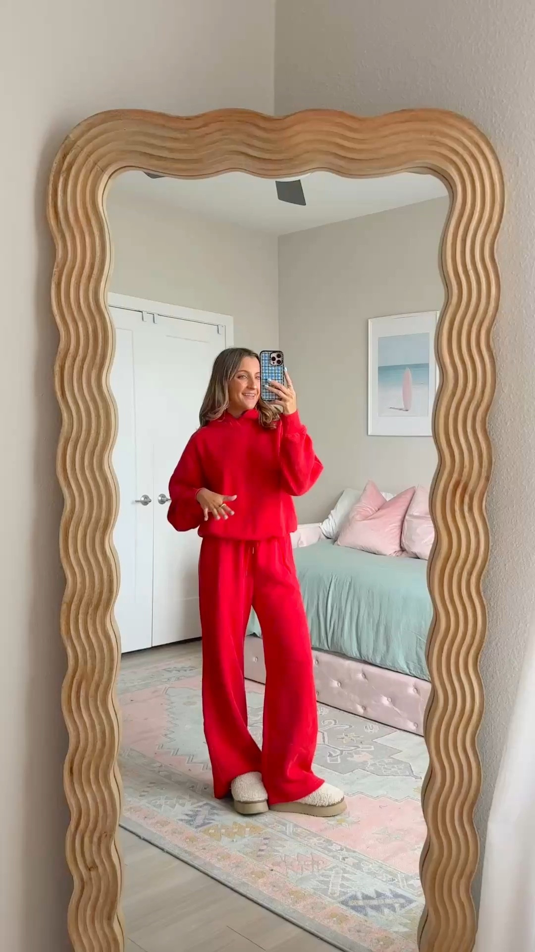 Abercrombie fleece / loungewear sale. 20-50% off fleece, 15% off almost everything + an extra 15% off when you stack code AFVIVIANE 🤎 wearing a size small in sweatshirt and sweatpants 

#LTKFindsUnder50 #LTKSaleAlert