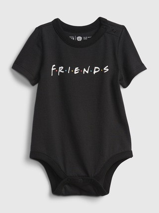 babyGap &#124 Friends Logo Bodysuit | Gap (US)