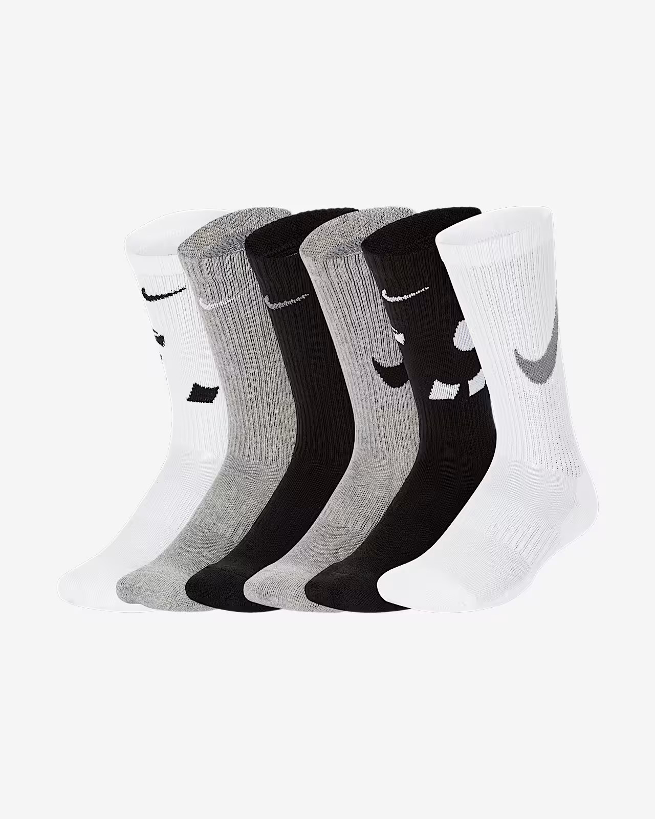 Nike Everyday Kids' Cushioned Crew Socks (6 Pairs). Nike.com | Nike (US)