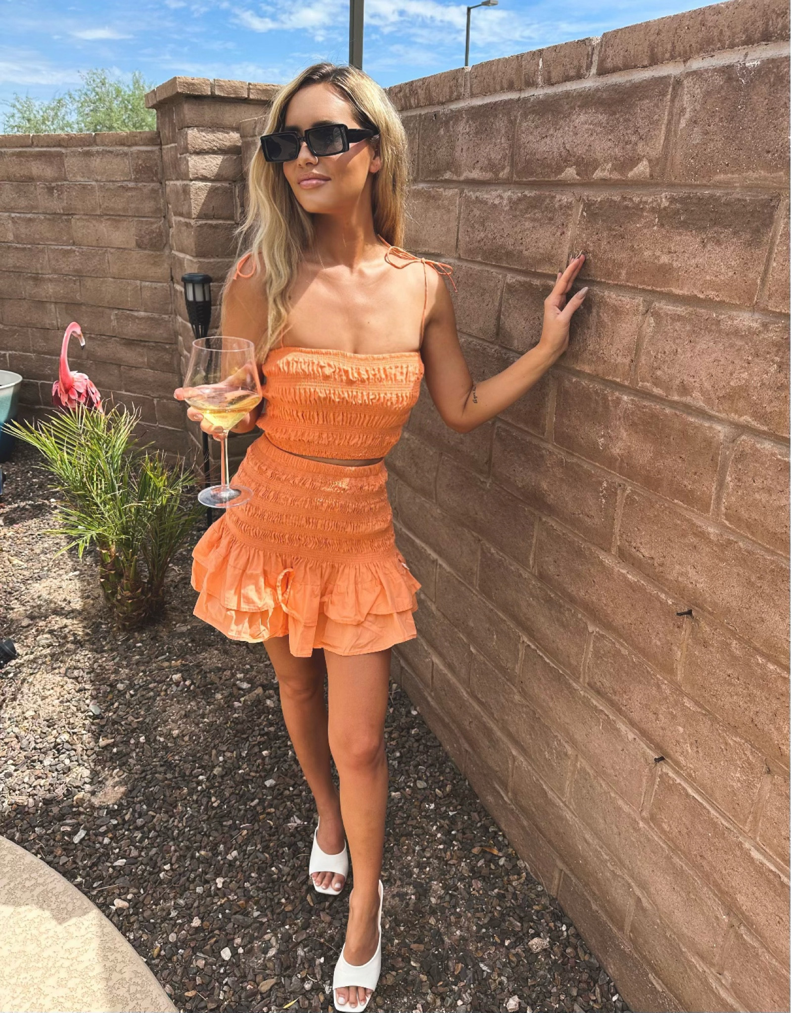 Orange popsicle 

#LTKSeasonal #LTKNYFW #LTKParties