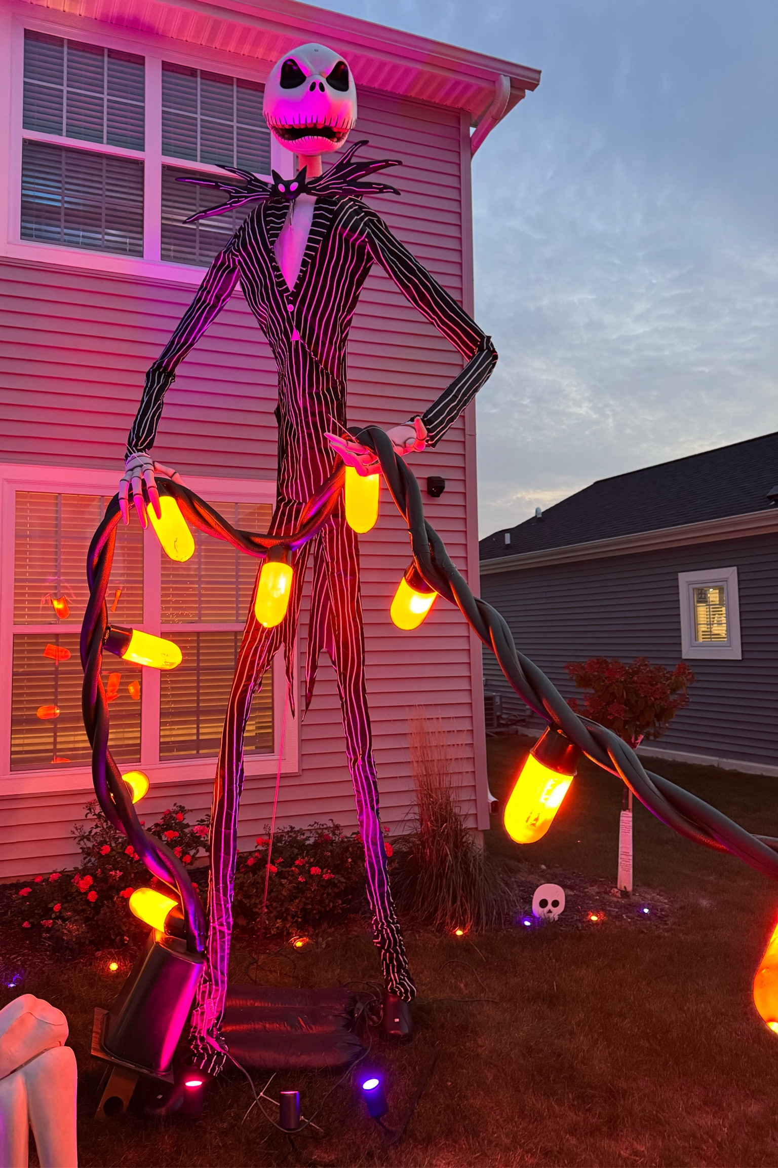 DIY Giant LED string lights ✨🎃🧡

#LTKSeasonal #LTKHalloween #LTKHoliday