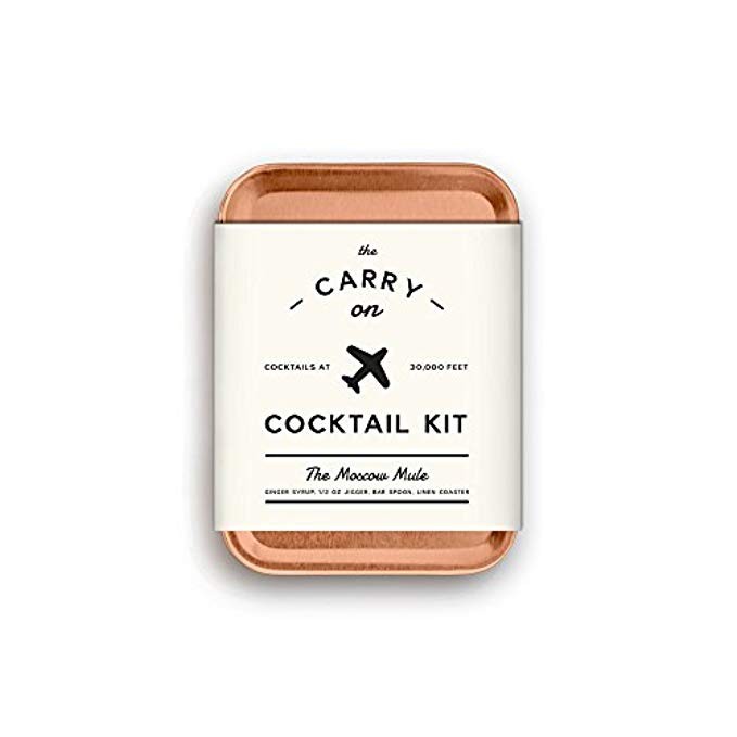 W&P MAS-CARRYKIT-MM Carry on Cocktail Kit, Moscow Mule, Travel Kit for Drinks on the Go, Craft Cockt | Amazon (US)