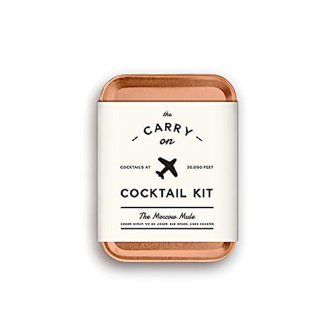 W&P MAS-CARRYKIT-MM Carry on Cocktail Kit, Moscow Mule, Travel Kit for Drinks on the Go, Craft Cockt | Amazon (US)