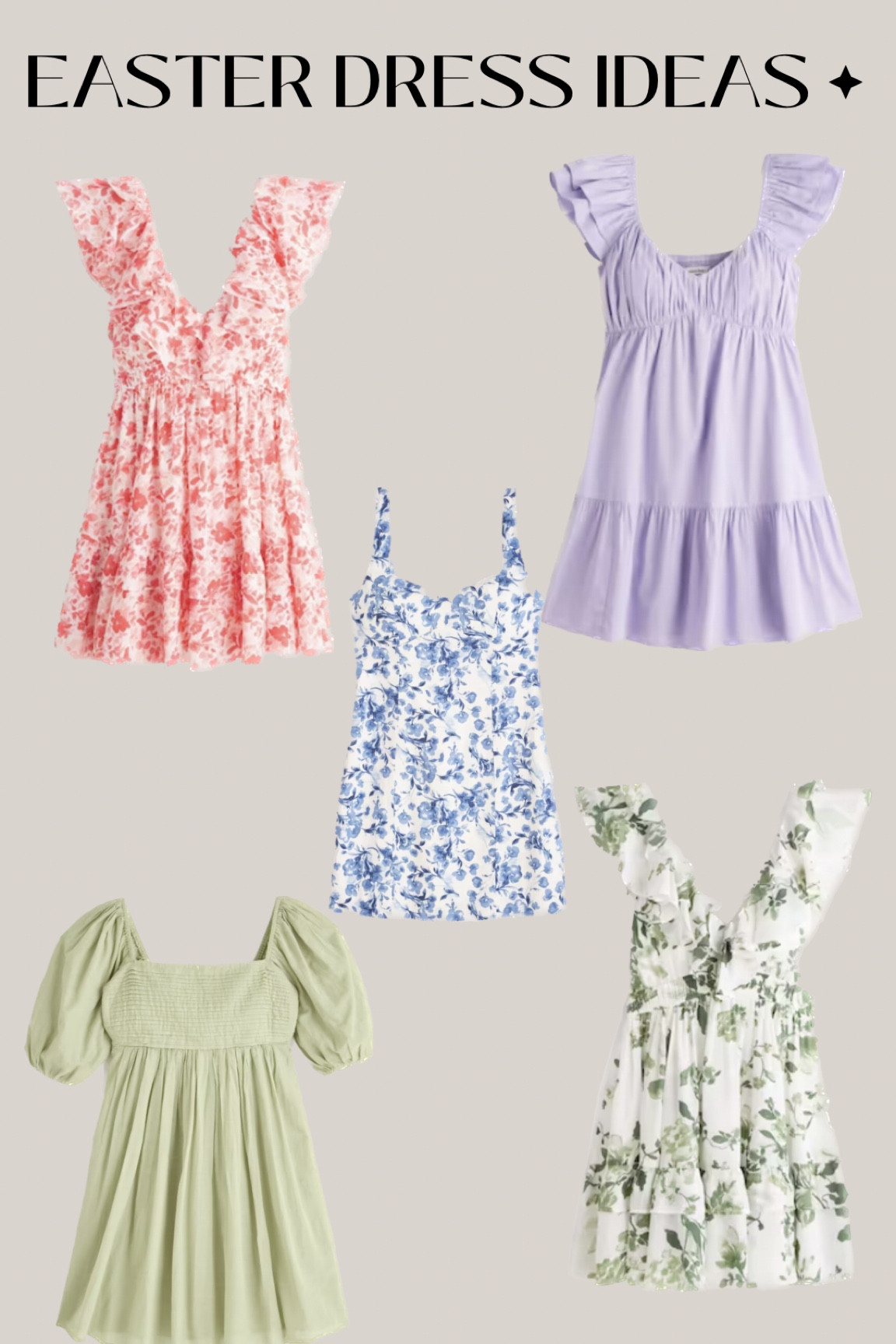 Easter dress ideas

Easter outfit | spring colors | dresses | floral and pastel dresses

#LTKFestival #LTKFind #LTKSeasonal