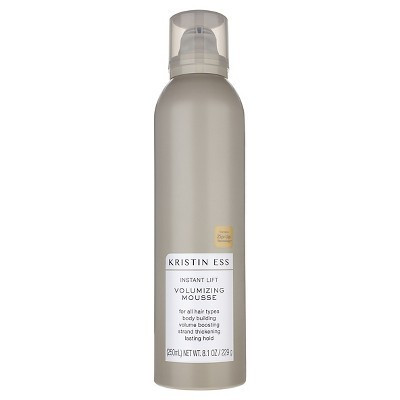 Kristin Ess Instant Lift Volumizing Mousse with Castor Oil - Boosts Volume + Thickens Hair - 8.1oz | Target