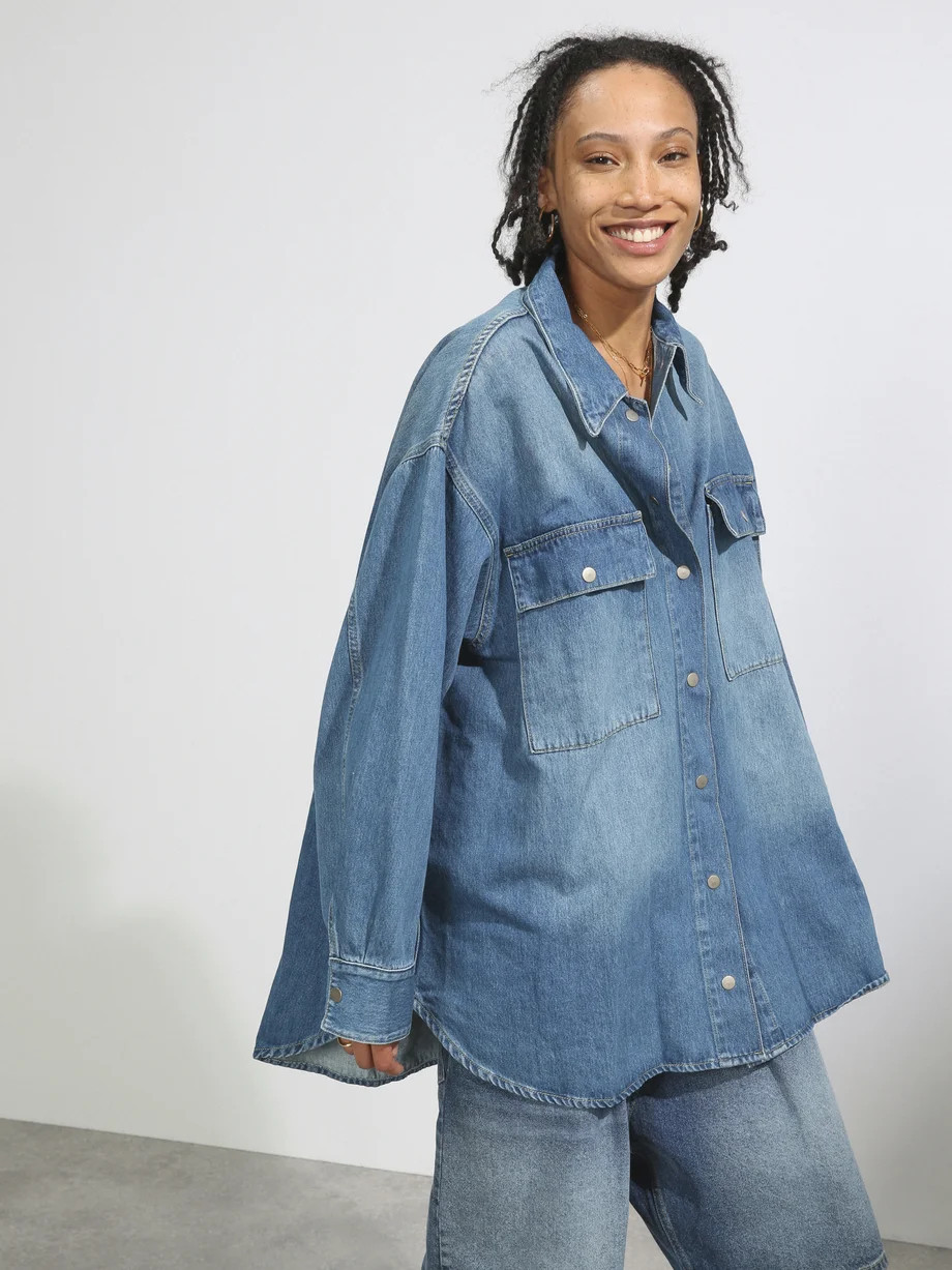 RaeyOversized denim shirt | Matches (UK)