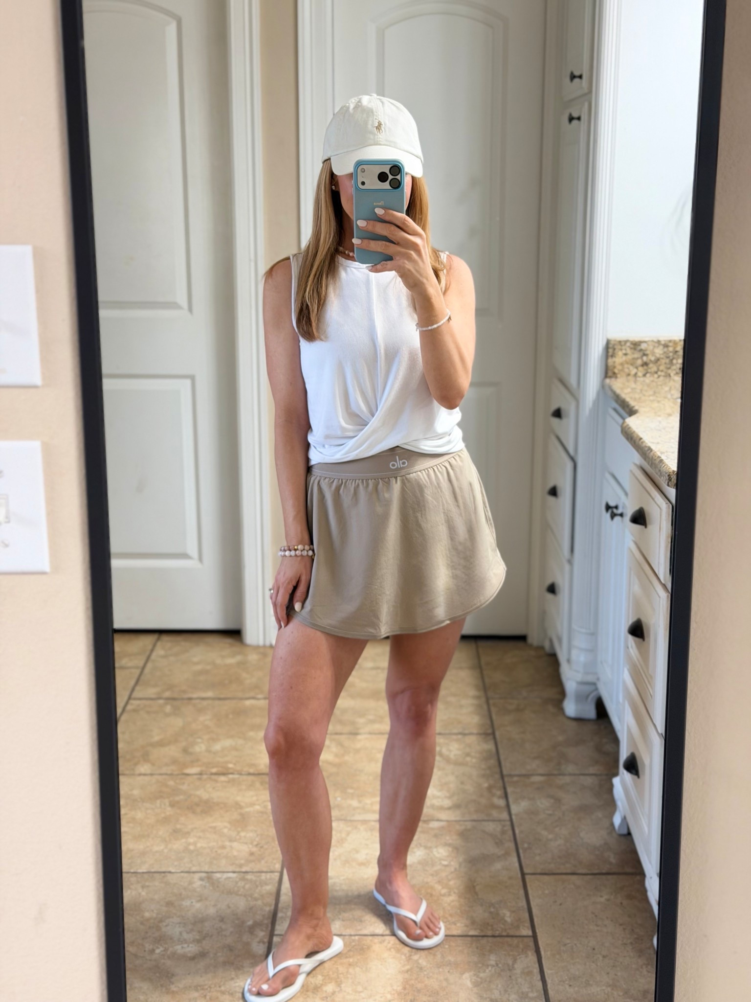 Love this skirt from @Alo Yoga ! Sized up for a longer length ! Wearing a medium 

#LTKPetite #LTKootd #LTKActive