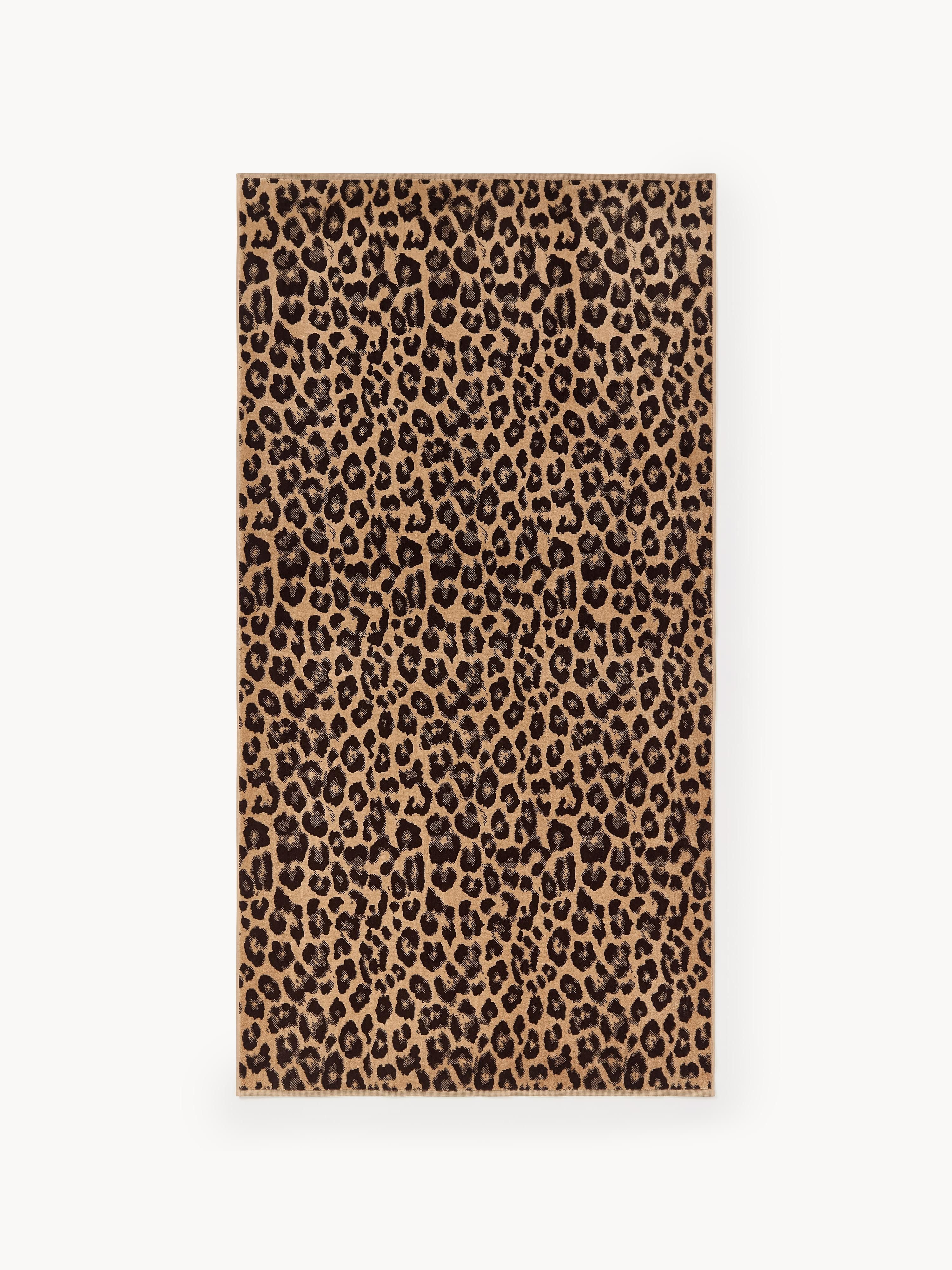 Strandtuch Dale mit Leoparden-Muster | Westwing EU