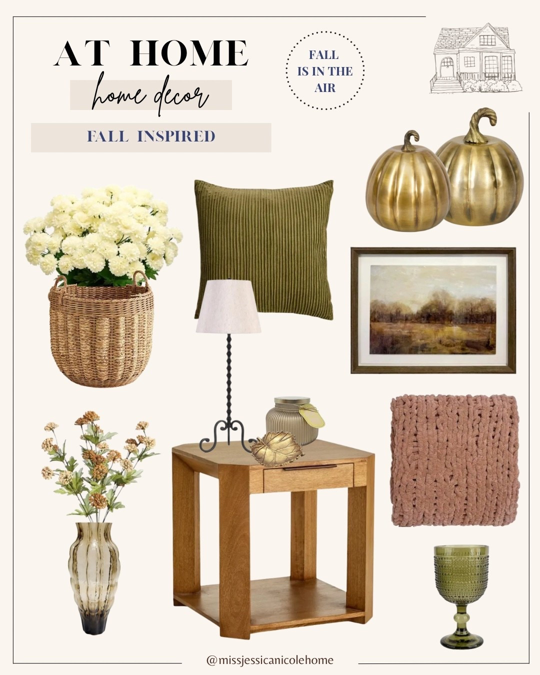 Fall decor from at home stores

#LTKHome