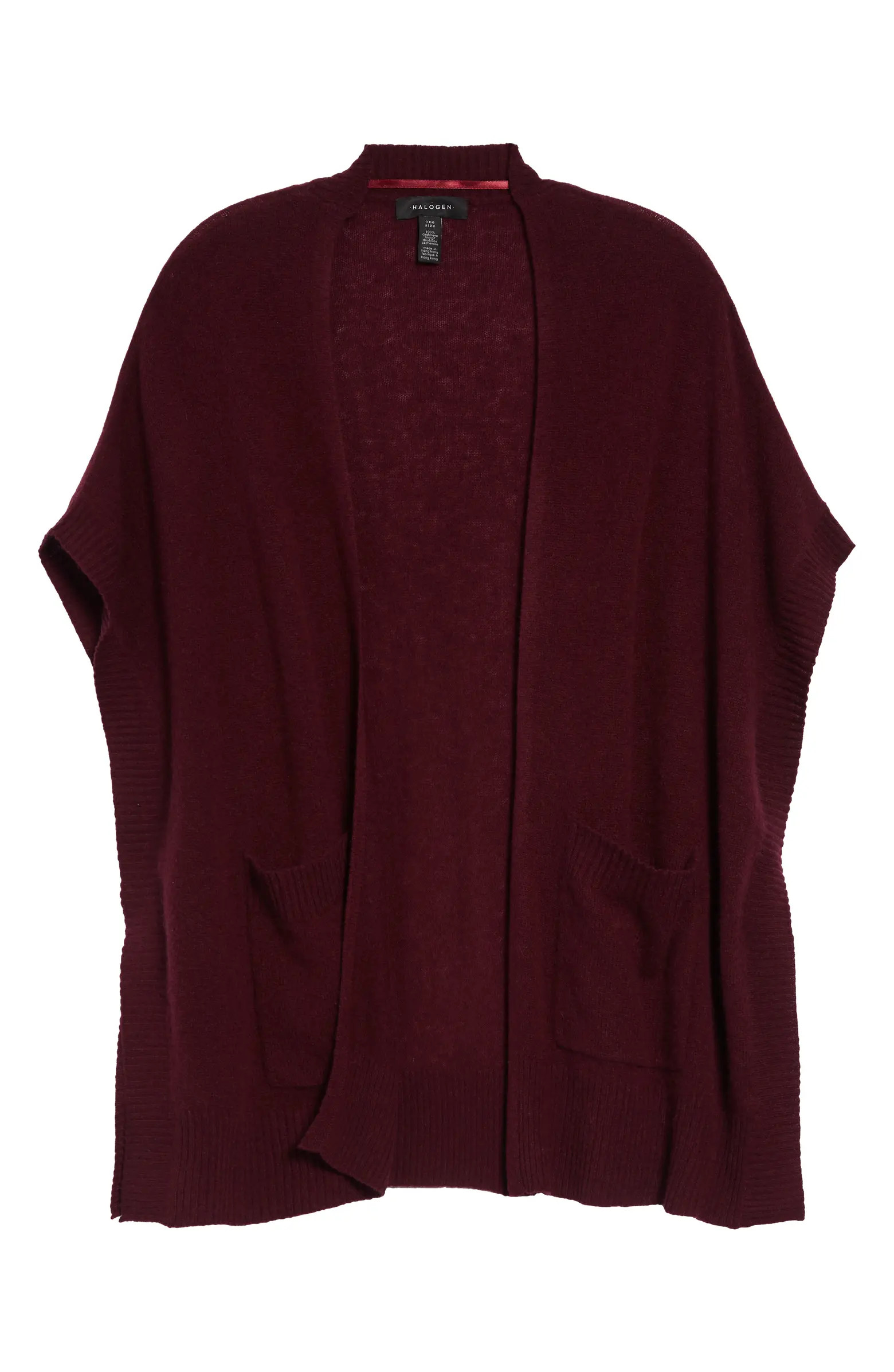 Easy Throw-On Cashmere Ruana | Nordstrom Rack