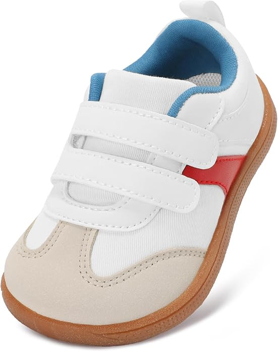 Toddler Wide Toe Box Barefoot Shoes Boys Girls Sneakers Zero Drop Kid Tennis Running Shoes Lightw... | Amazon (US)