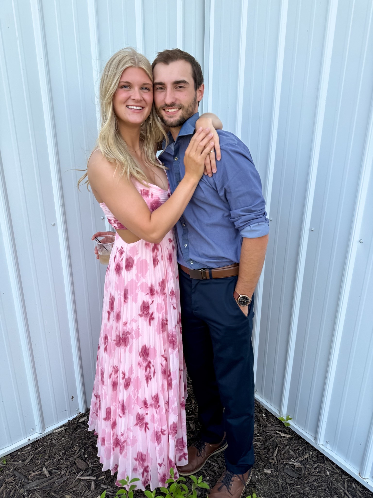 A fun wedding guest dress! Oh and some details from Dylan’s fit 
