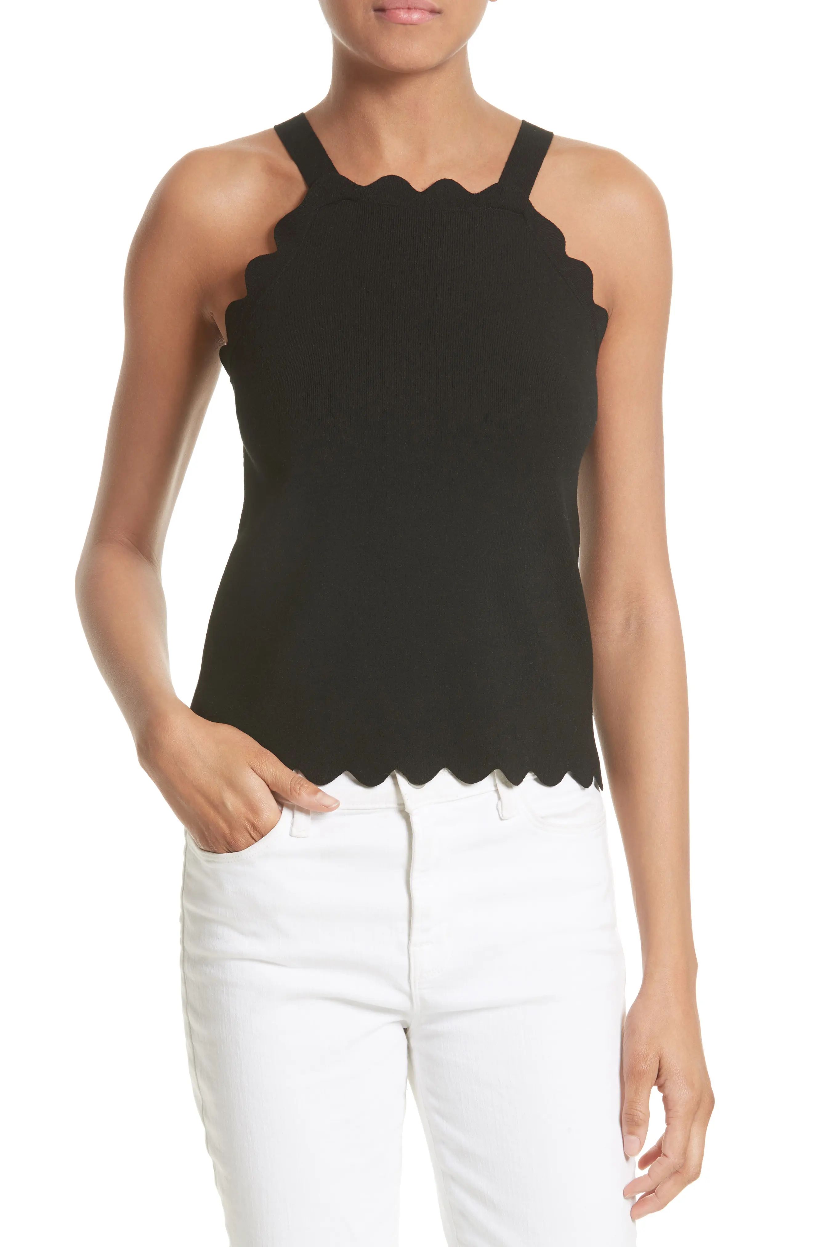 Scallop Knit Tank | Nordstrom