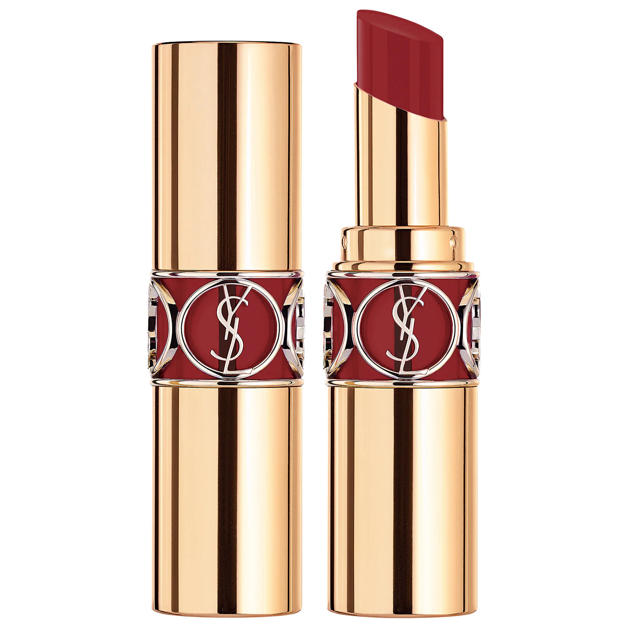 Yves Saint Laurent Rouge Volupté Shine Lipstick Balm 130 Burnt Suede 0.11 oz/ 3.2 g | Sephora (US)