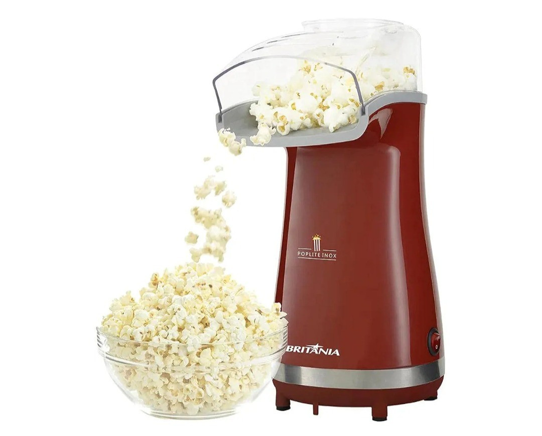 Pipoqueira, Poplite inox Bpi01vi, Vermelho, 220V, Britânia

#LTKbrasil