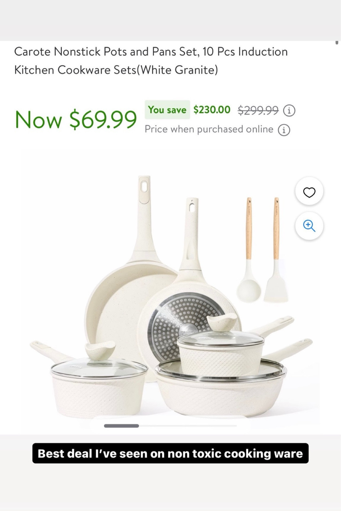 Non toxic cooking ware on major sale!


Kitchen supplies, pots and pans, non toxic cooking, home sale

#LTKHome #LTKSaleAlert #LTKFindsUnder100