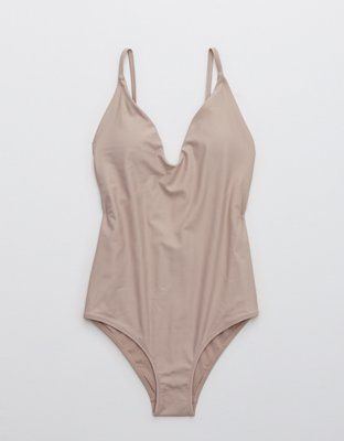 Aerie Ballet Scoop One Piece Swimsuit | American Eagle Outfitters (US & CA)