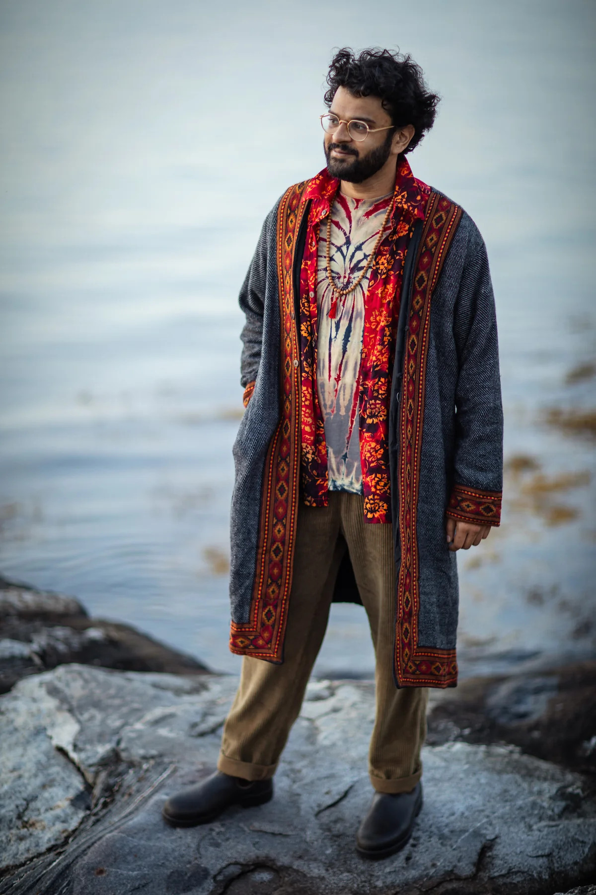 Liya Woven Long Cardigan | Mexicali Blues