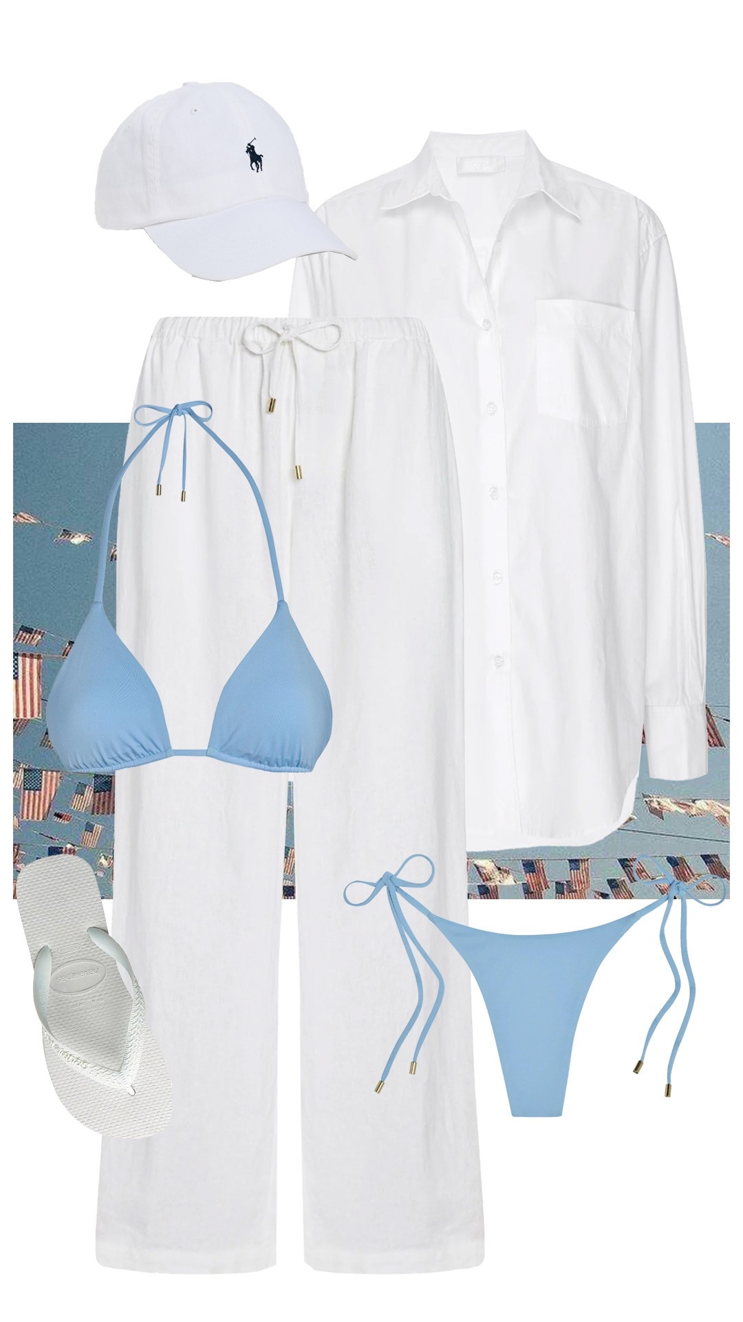 4th of July outfit idea 🩵