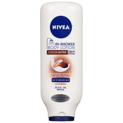 NIVEA Cocoa Butter In-Shower Lotion - 13.5 fl oz | Target
