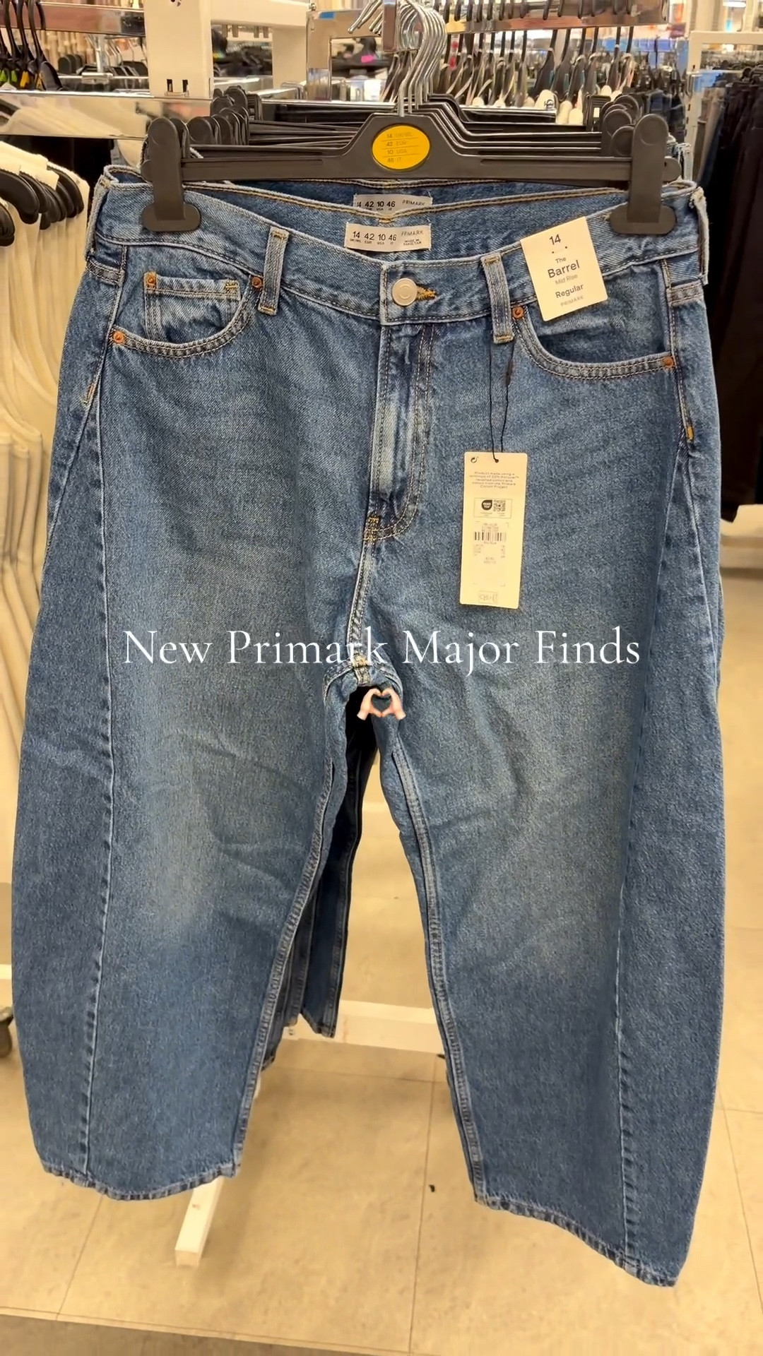 Bargain barrel jeans from Primark only £10! Be quick these won’t be around for long 👀 

Primark major finds, barrel jeans, knitted waistcoat, affordable fashion 

#LTKjeans #LTKsale #LTKuk