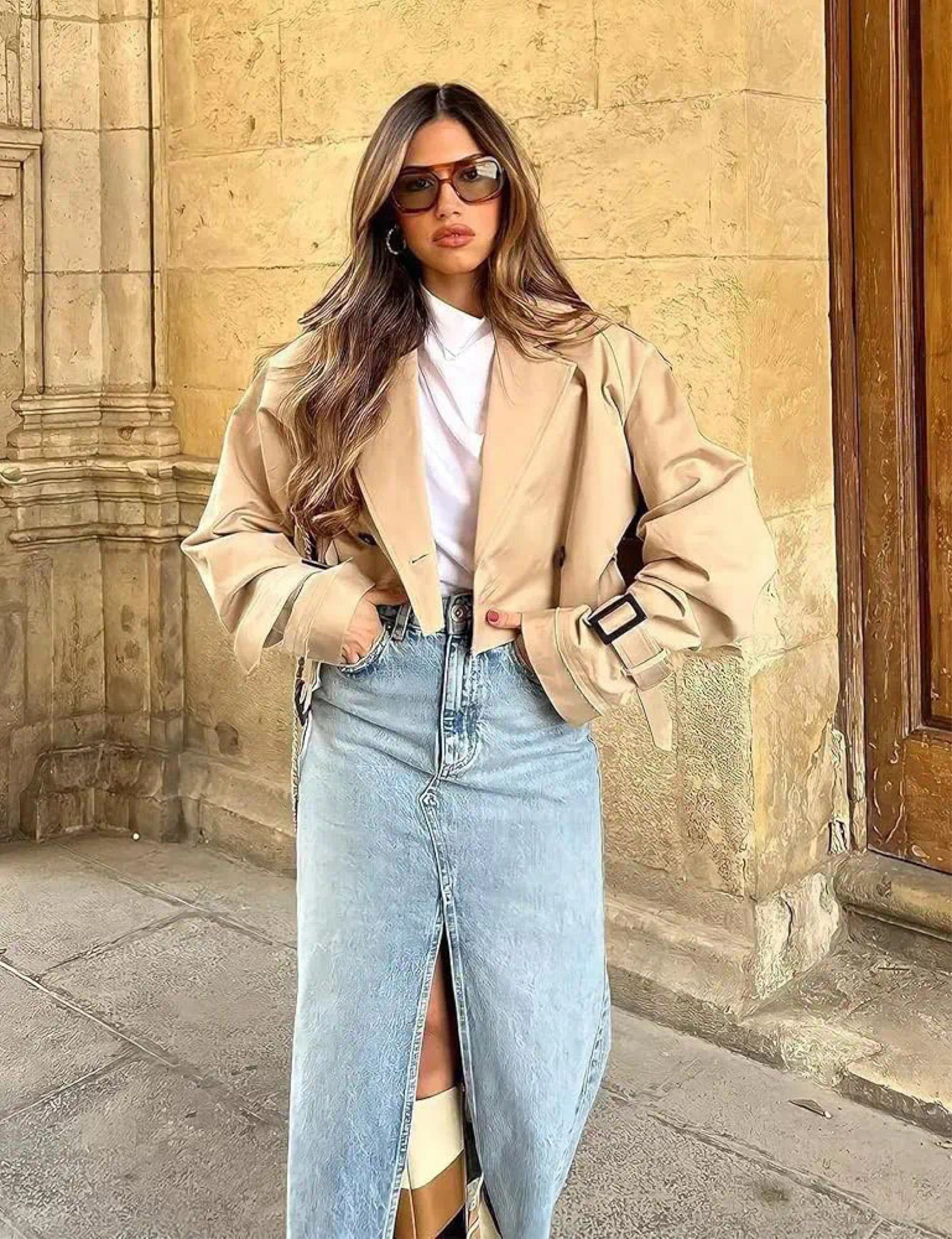 Cropped trench trend

#LTKSeasonal #LTKStyleTip #LTKBeauty