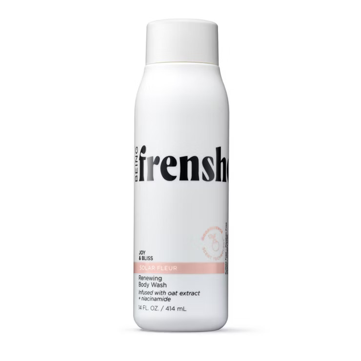 Being Frenshe Renewing and Moisturizing Shower Gel Soap with Niacinamide - Solar Fleur - 14 fl oz | Target