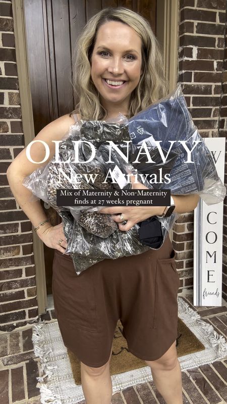New fall arrivals at Old Navy and they’re almost all 30% off with code HURRY!! At 27 weeks pregnant I mixed  and matched maternity and non-maternity looks. 

Maternity, fall outfits, fall dress, fall wedding, old navy 

#LTKfindsunder50 #LTKbump #LTKsalealert