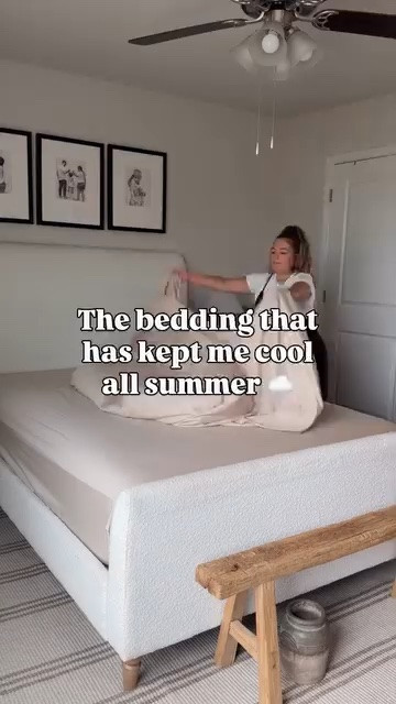The bedding that has kept me cool all summer ☁️✨ Growing a human in the middle of summer is not for the weak! 😂 These sheets have kept me cool through pregnancy, and after the postpartum hot flashes I had last time, I’m counting on them to be my MVP all over again 👏🏼 @Brooklinen  #brooklinenpartner 

Comment COOL for the links to shop! ✨🔗

✨ You can save 20% on Brooklinens Luxe Sateen line and up to 40% of on bundles now through August 16th! 🤎