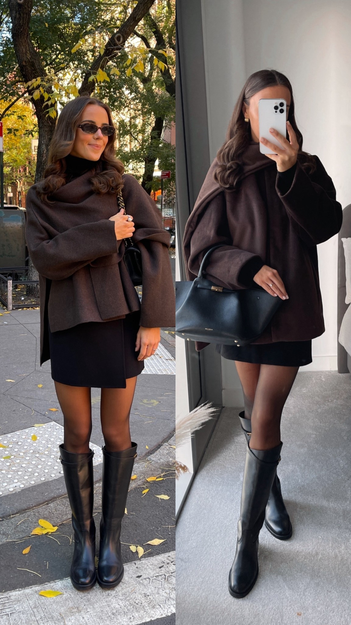 Zara brown scarf coat 🤎🍂

#LTKstyletip #LTKuk #LTKwinter