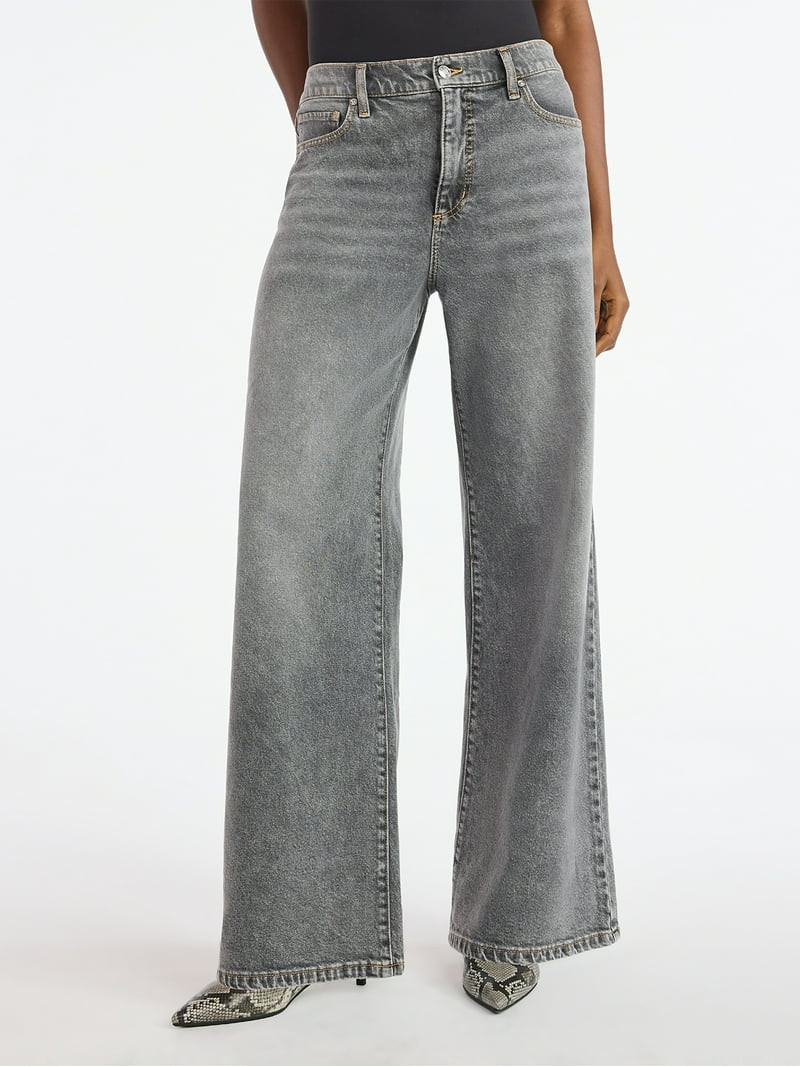 Scoop Women's Low Slung Jeans, Sizes 0-20 | Walmart (US)