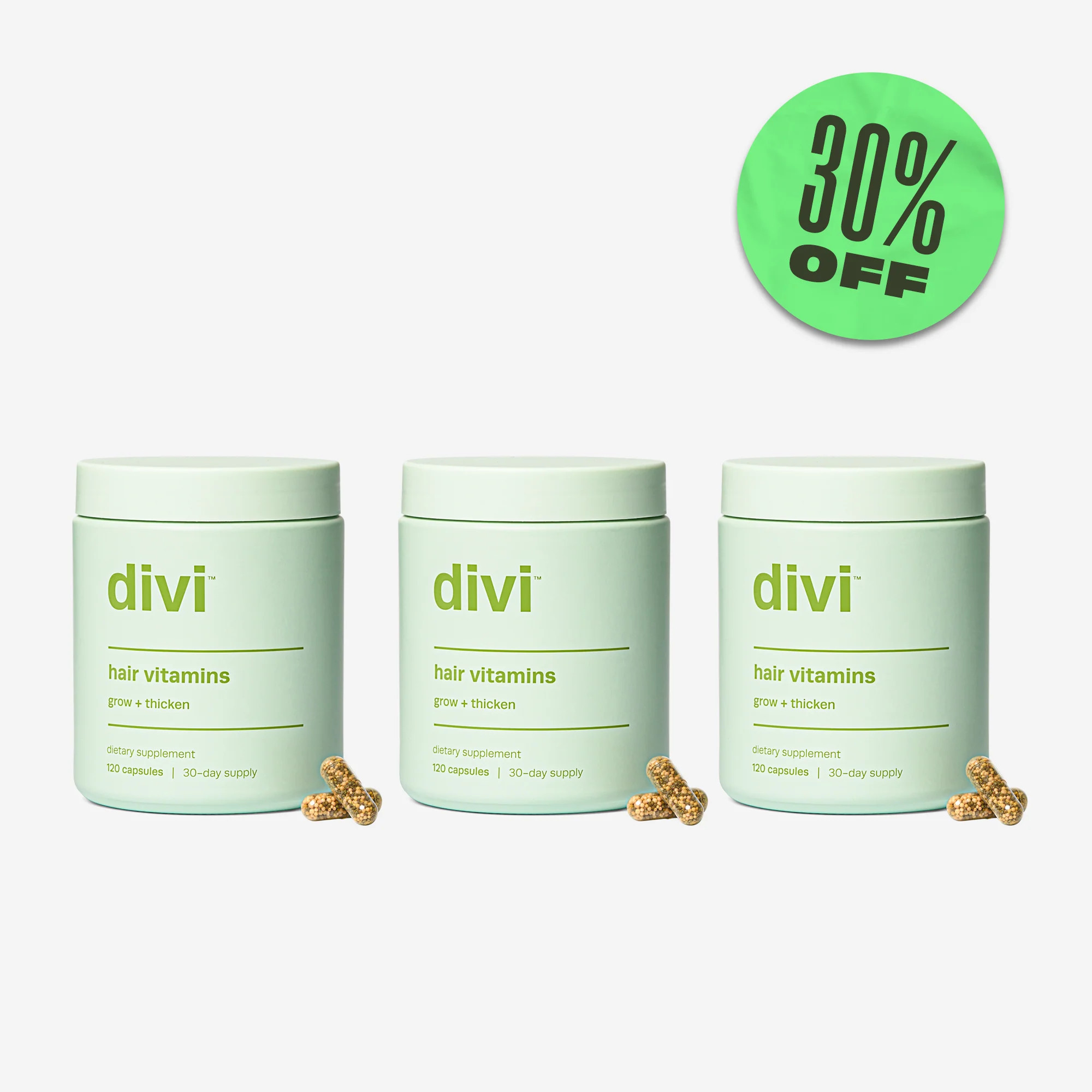 Hair Vitamins Trio | Divi Official